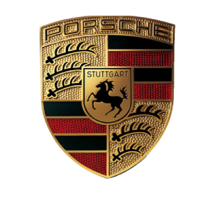 لیست کامل برندهای خودروسازی آلمان (همراه با لوگو و تاریخچه) 5 لوگوی پورشه