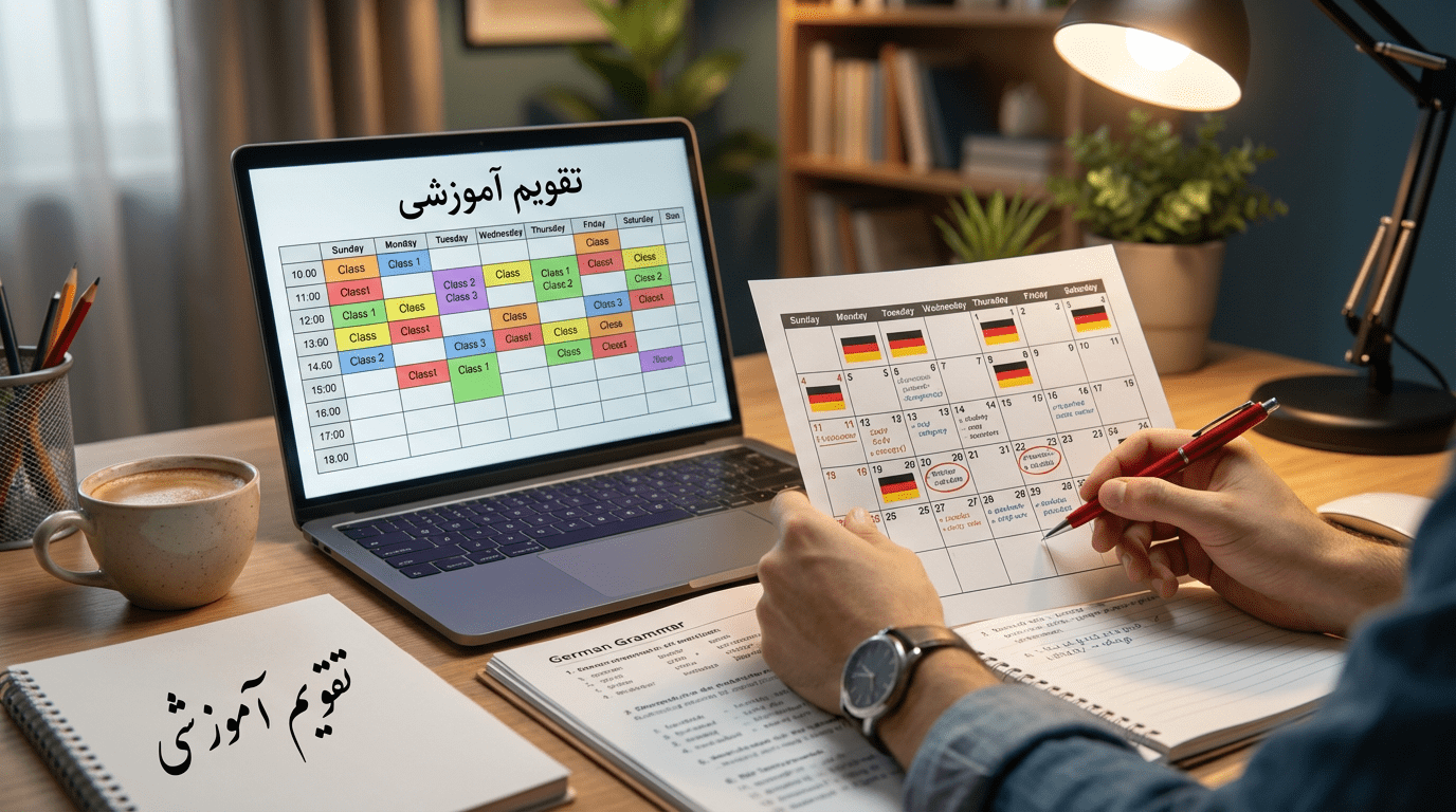 تقویم آموزشی زبان آلمانی